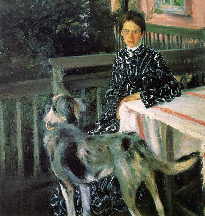 Boris Kustodiev Julia Kustodieva Norge oil painting art